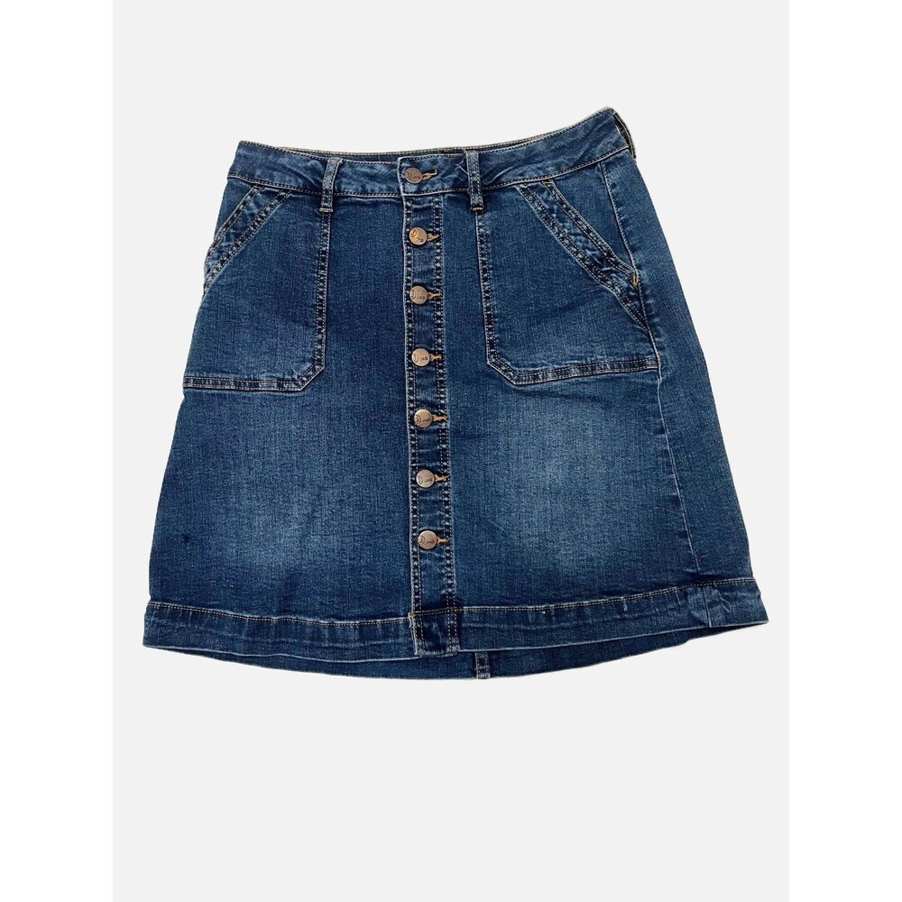 Jag Jeans Women’s Button Down Denim Skirt Size 2